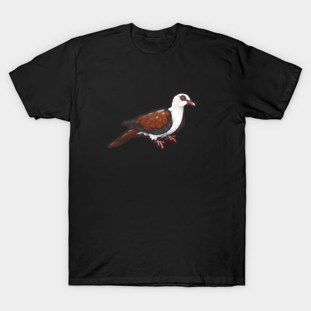 Great Cuckoo-Dove T-Shirt by Ginboy